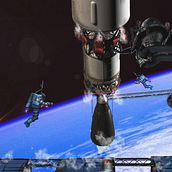 Un día más en el espacio.. Photograph, and Photo Retouching project by Javier Merino - 02.18.2018