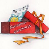 Economía Ilustrada en Alternativas Económicas. Un proyecto de Diseño editorial, Ilustración tradicional y Pintura de Elisa Biete - 04.10.2013