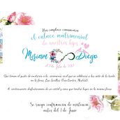 Diseño Invitaciones Boda. Un progetto di Graphic design di David Benedid - 13.02.2018