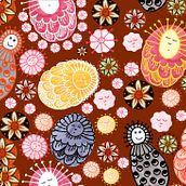 Mi Proyecto del curso: Diseño de estampados textiles. Traditional illustration project by Damiana Dubatti - 02.17.2018