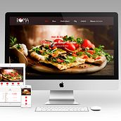 Pizzería Roma. Un progetto di Web development e Graphic design di Francisco Javier Melero - 13.02.2017