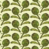 Cápsulas de Alcachofa. Pattern Design project by Ana León - 02.14.2018