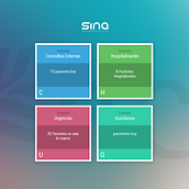 SINAH SUITE - HIS/EHR- Alfatec. UX / UI project by Pàul Martz - 02.18.2016