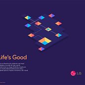 LG Billboard. Editorial Design, Graphic Design, and Vector Illustration project by Miguel Bucana - 02.19.2018