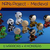 NAN Project. Un proyecto de 3D, Animación, Diseño y Diseño de juegos de Angel Corral Ferrer - 20.02.2018
