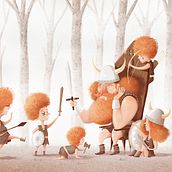 A FAMILY MAN. Ilustração tradicional projeto de gaur il•lustració - 21.02.2018
