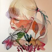 Mi Proyecto del curso: Retrato ilustrado en acuarela. Fine Arts, Graphic Design, and Watercolor Painting project by Isis Bañó Alba - 02.27.2018