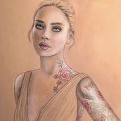 Mi Proyecto del curso: Ilustración con pastel y lápices de colores. Un proyecto de Bellas Artes, Ilustración tradicional y Pintura de laura_nv - 24.02.2018