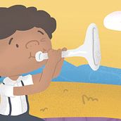 Cuento ilustrado"EL ZACATIRAS". Animation, Design, Editorial Design, and Traditional illustration project by Marisol De la Torre - 12.15.2017