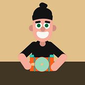 Eco Cam: Animación con After Effects. Animation, Character Animation, Design, Vector Illustration, Motion Graphics, and Video project by Manuel López González - 02.26.2018