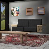 living room. Un proyecto de 3D y Dirección de arte de Steven Ruiz - 26.02.2018