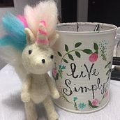 NEEDLE FELTING. Arts, and Crafts project by angeles davila - 02.27.2018