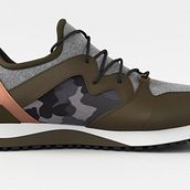 Pull and Bear Trainers. 3D, Design, and Shoe Design project by Ivan Gosp - 02.27.2018