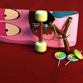 Cartoon Scene. 3D project by Ivan Gosp - 02.28.2018