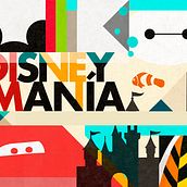 DISNEY MANÍA. Animation, Br, ing, Identit, Art Direction, and Motion Graphics project by paz perez sanz - 02.28.2016