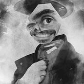 Retrato de El Extraño Habitante. Un progetto di Collage e Fotografia di Josué Moreno - 28.02.2018