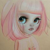 Proyecto final curso: Ilustración con pastel y lápices de colores. Traditional illustration project by majoserodriguez4 - 03.02.2018