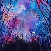 SKY. Traditional illustration project by Laura Marcela Camargo Mancipe - 03.02.2018