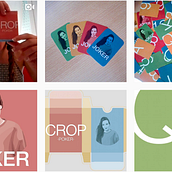 CROP POKER. Design project by Cintia Ortuño Agustí - 03.05.2018