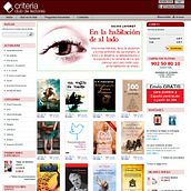 Rediseño de tienda virtual Criteria Club de Lectores. Web Development, Web Design, and Photo Retouching project by Iñigo de Loma-Osorio - 11.15.2010