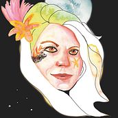La mujer Iguana. Traditional illustration project by Cassandra Sicre - 03.07.2018