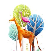 Mi Proyecto del curso: Ilustración digital con lápices de colores. Character Design, and Traditional illustration project by Marta Pineda - 03.08.2018