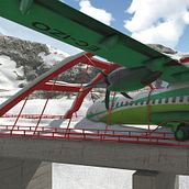 Video 3D en 360º, escena de montaña. Un projet de 3D, Animation, Pa, sagisme , et Vidéo de tomas_11 - 09.03.2018