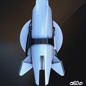 Aereodynamic drone Prototype . 3D, and Animation project by Davide Benetti - 03.09.2014