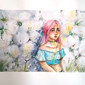 Ilustraciones variadas. Fine Arts, Character Design, Traditional illustration, and Painting project by Tània Salinas Quiles - 03.10.2018