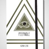 Agenda PEEPHOLE Ein Projekt aus dem Bereich Grafikdesign von Eva Mateos González - 13.03.2018