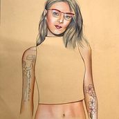 Mi Proyecto del curso: Ilustración con pastel y lápices de colores. Traditional illustration project by paloma30bb - 03.15.2018