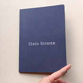 Cielo Errante. Esta es la publicación que hemos diseñado para la exposición "Cielo Errante" de Marina Núñez. Una muestra comisariada por Susi Blas, para el Museo Juan Barjola. Es un libro de artista impreso sobre papel print mate reciclado.. Fine Arts, Design, Editorial Design, and Graphic Design project by Claudia Ospina - 03.14.2018