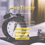 Fire Timer. Web Development project by Aida Albarrán Blanco - 02.25.2018