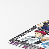 Kuroko no stickers. Een project van  Br, ing en identiteit, Redactioneel ontwerp y Grafisch ontwerp van Marco Tejada Paz - 17.03.2018