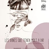 Les dones que tenen molt a dir. Traditional illustration project by Míriam Martí Pallarès - 11.18.2017