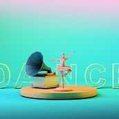 Mi Proyecto del curso: Introducción exprés al 3D: de cero a render con Cinema 4D. Un proyecto de 3D de Natalia Vittaz - 19.03.2018