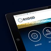 Branding · Diseño y desarrollo web RIIDGD. Br, ing, Identit, Web Development, Graphic Design, and Web Design project by Ángela Blesa - 03.20.2018