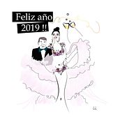 Mi Proyecto del curso: Ilustración de personajes para prensa_ Ana Méndez_Campanadas 2019. Vector Illustration project by Ana Méndez pérez - 01.05.2019