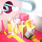 Meu projeto do curso: Dirección de Arte con Cinema 4D. Projekt z dziedziny 3D, Design, Manager art, st, czn, Trad, c i jna ilustracja użytkownika Leonardo Ferreira - 21.03.2018