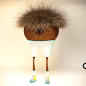 Let´s PLay. 3D, and Character Design project by Ana Castbar - 03.22.2018