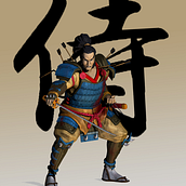 Lobezno samurai. Een project van 3D van Kevin Adrian Espinal Barrera - 23.03.2018