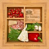 the Embassy Express | Packaging. Graphic Design, and Packaging project by Ioana Paunescu - 02.24.2018