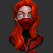 Mi Proyecto del curso. 3D, e Design de personagens projeto de Ricardo Balam - 26.03.2018