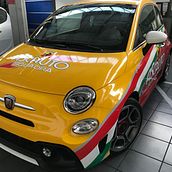 Diseño para rotulación integral de coches. Design projeto de Guillermo Sotillo Ochoa - 29.03.2018