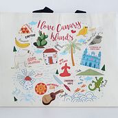 Bolsas ilustradas souvenir Ein Projekt aus dem Bereich Grafikdesign und Traditionelle Illustration von Paula Hurtado Arenas - 01.01.2018