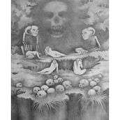 Akelarre. Lápiz. Fine Arts project by Emma Jimeno - 04.05.2018