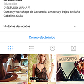 Mi Proyecto del curso: Estudio Juana - Clases de Moldería para el desarrollo de Ropa Interior. Design project by Antonella Olivetto - 04.07.2018