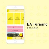 BA Turismo - app redesign. Design, and UX / UI project by Lourdes de Pablo - 02.19.2018