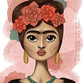 Frida Ein Projekt aus dem Bereich Traditionelle Illustration von Isabel Orozco del Corral - 13.08.2017