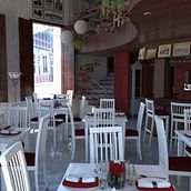 Interior de pequeño restaurante. Cuba.. 3D, Architecture & Interior Architecture project by José A. Blanco - 04.09.2018